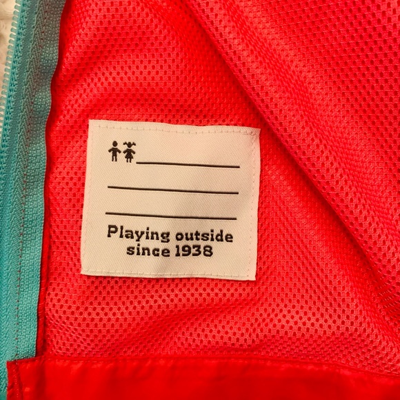 COLUMBIA GIRLS LIGHT WIND BREAKER MULTI COLOR - Picture 7 of 8